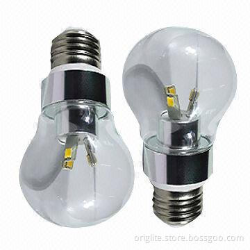 LED Bulb Lamp, 5W, 360° Beam Angle, Samsung Chip, Lifud Power, Glass Bulb, 90lm/W, 3yrs Warranty